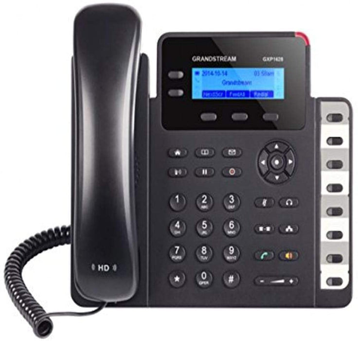 Grandstream GXP 1628 Corded Telephone Black