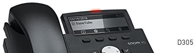 SNOM D315 Euro 300series Desk VoIP/SIP Telephone, Display with backlight, Gigabit switch, USB port, Sensor hook switch, 4 SIP identities, IPv6; 4258