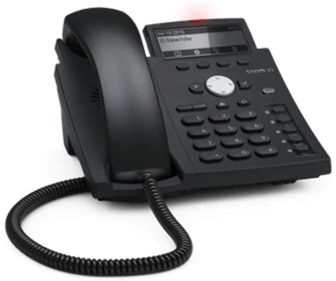 SNOM D315 Euro 300series Desk VoIP/SIP Telephone, Display with backlight, Gigabit switch, USB port, Sensor hook switch, 4 SIP identities, IPv6; 4258