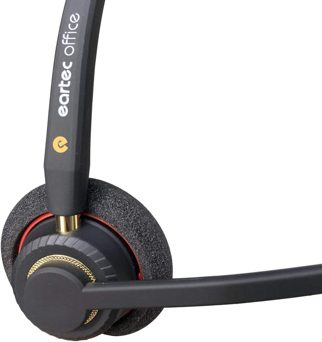 Headset for Fanvil X3G IP, X3S IP, X4 IP, X5S IP, X6 IP Phones + FREE RJ9 Lead - QD002 (P)